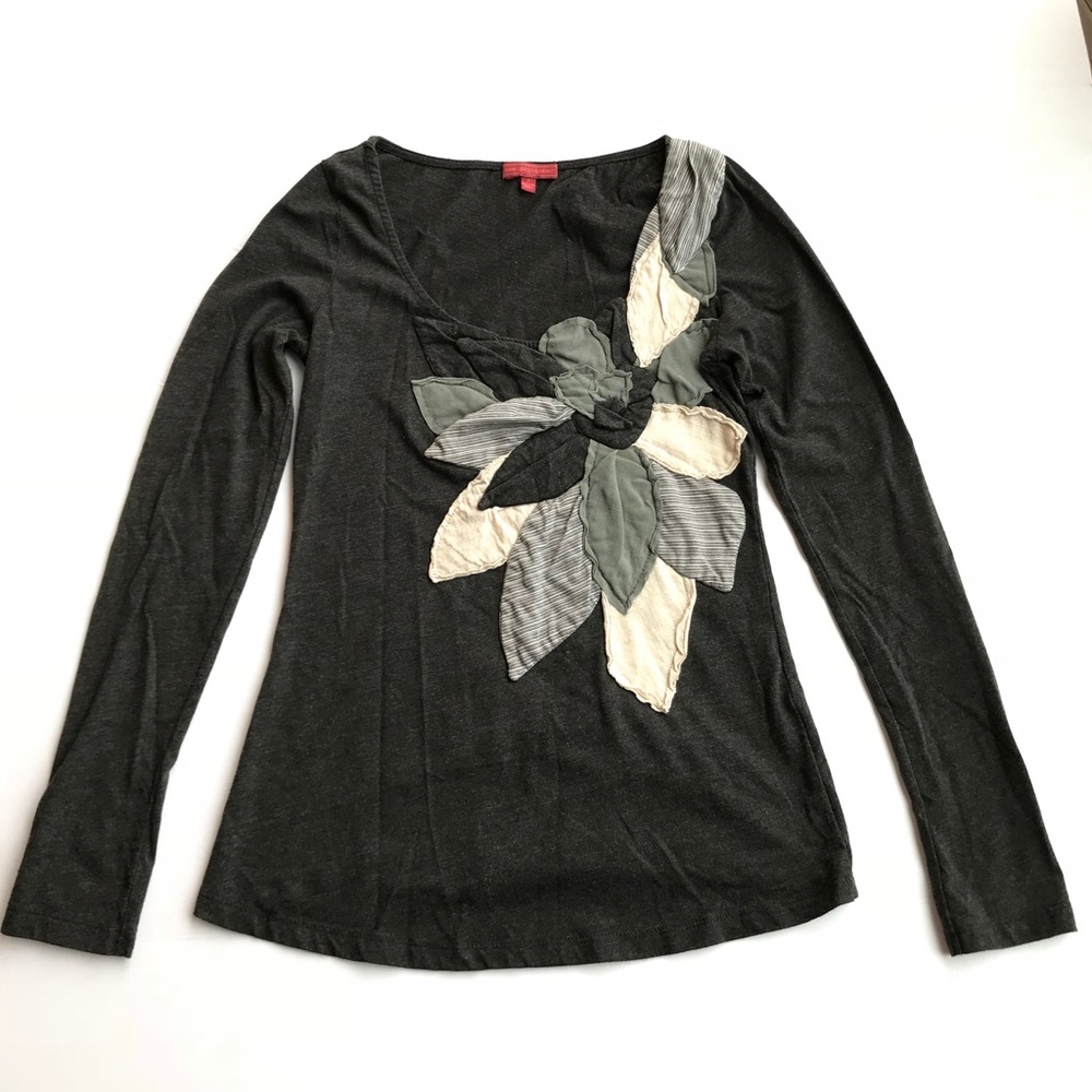 Anthro One September Long Sleeve Top